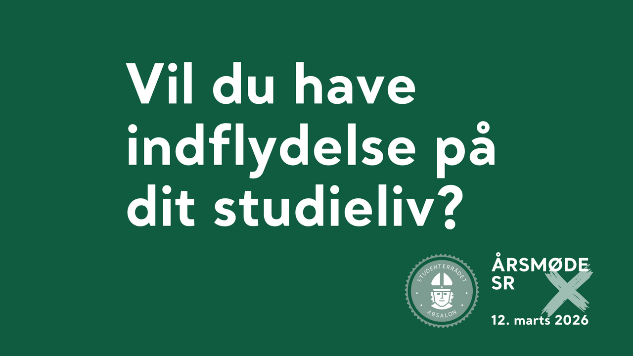 Vil du have indflydelse på dit studieliv?