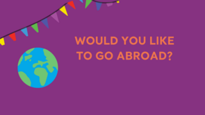 Would you like to go abroad?