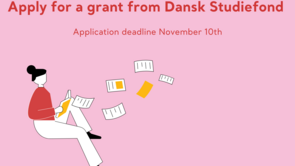 Apply for a grant from Dansk Studiefond if you are going abroad