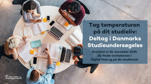 Giv din stemme til Danmarks Studieundersøgelse 2025