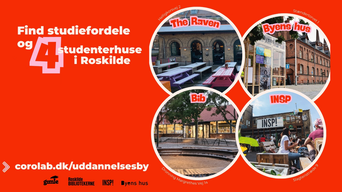 Dine studiefordele i Roskilde, du måske ikke kender endnu