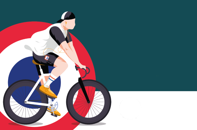 Aux vélos, les élèves!