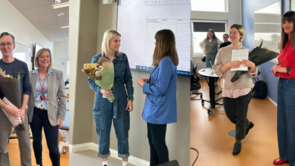 Overraskelse midt i undervisningen – tre af jeres undervisere er nomineret til national pris!