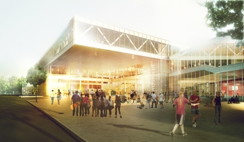 Arkitektens billeder af byggeriet