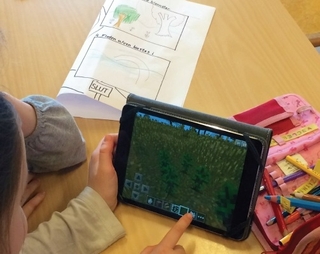 Elever bruger Minecraft i undervisningen